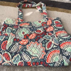 Vera Bradley Pleated Tote- Nomadic Floral